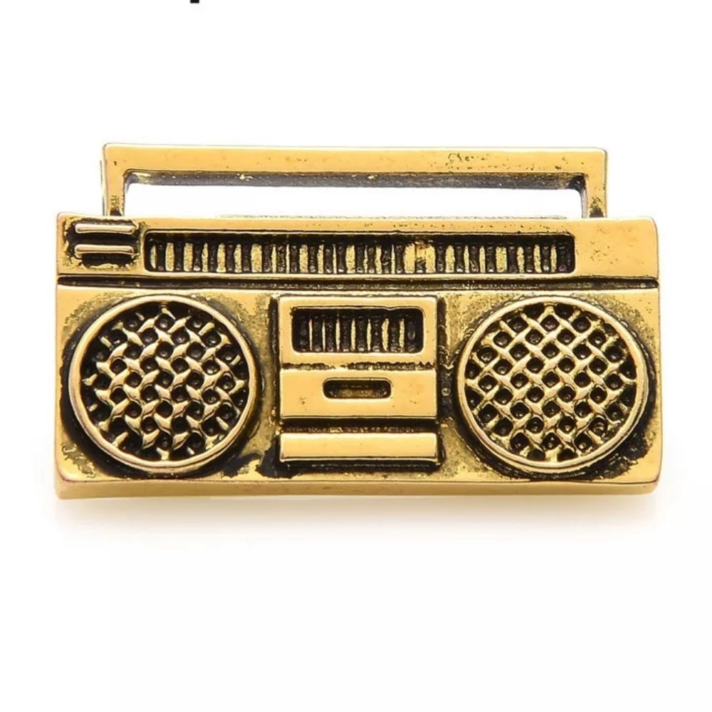 Boombox / Beatbox Brooch